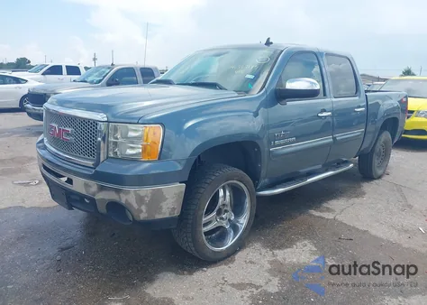 2009 GMC Sierra 1500 Sle из США, поврежденный, VIN 3GTEC23J79G182060
